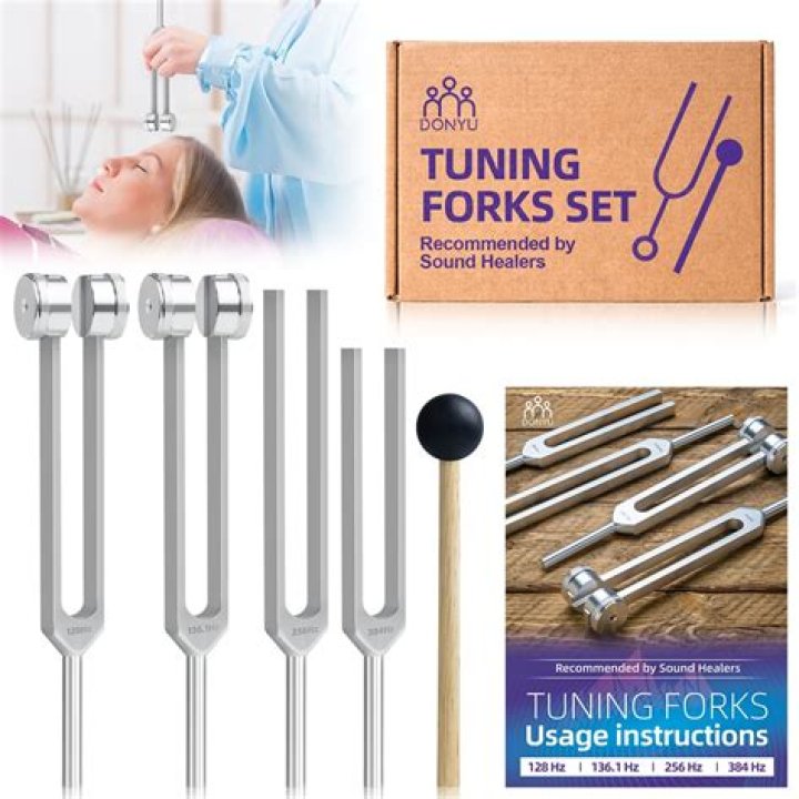 How do you use an unweighted tuning fork?