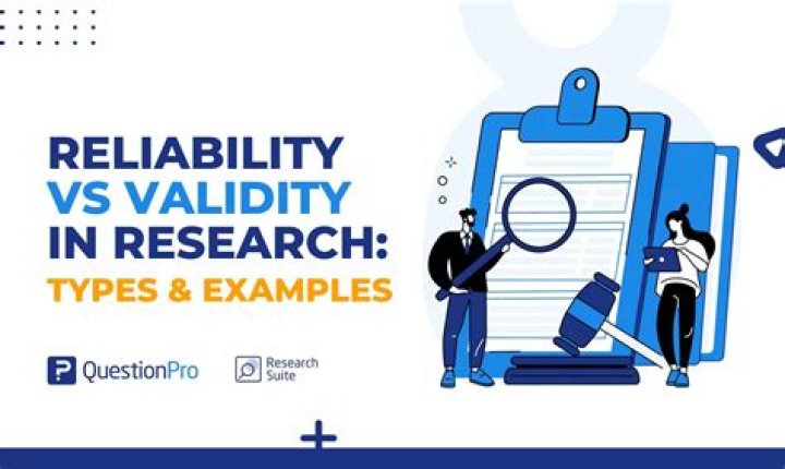 How do you write validity and reliability in research?
