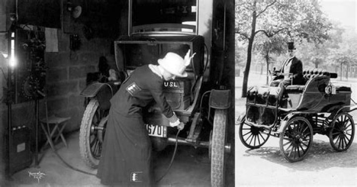 How fast did the first electric car go?
