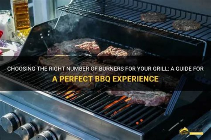 How many burners do I need on a gas BBQ?