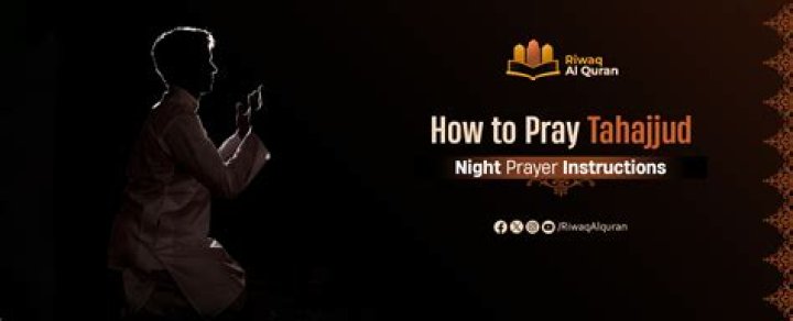 How tahajjud prayer is performed?