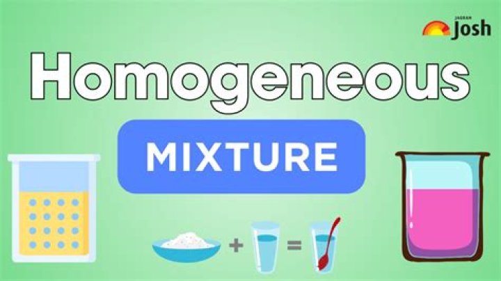 Is air is a homogeneous mixture?