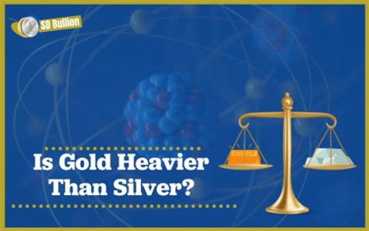 Is gold heavier than Mercury?