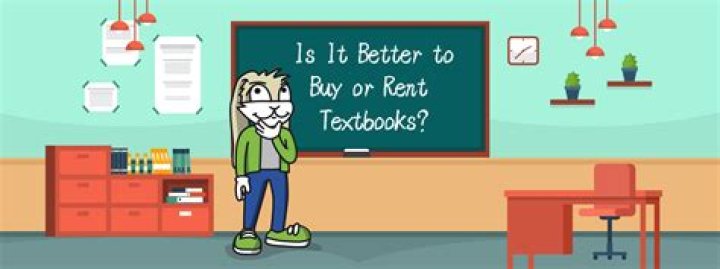 Is it better to buy or rent textbooks?