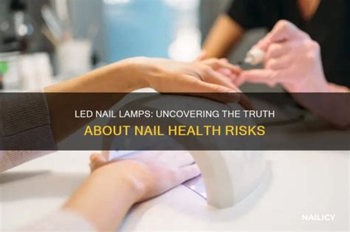 Is LED light bad for your nails?