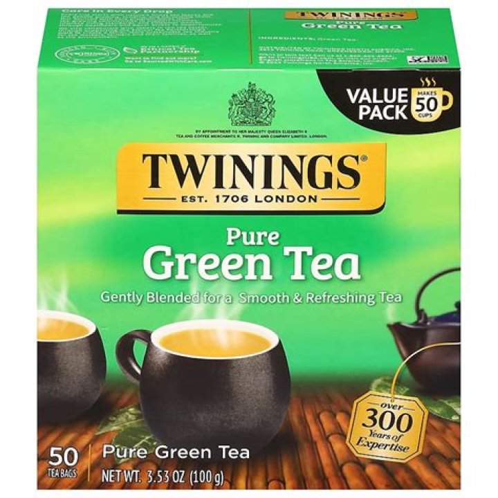 Is there caffeine in Twinings Green Tea?