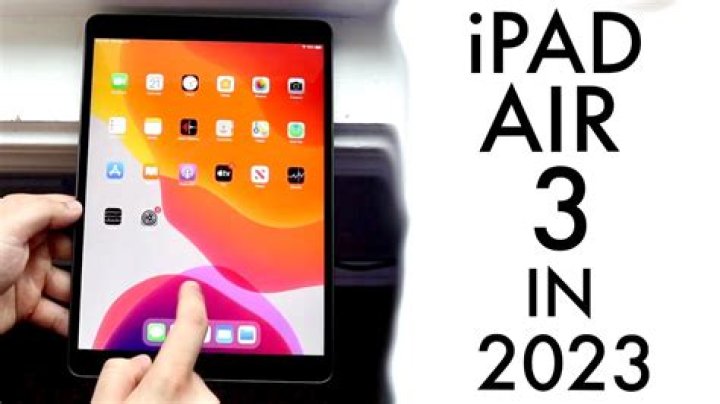 Is there iPad AIR 3?