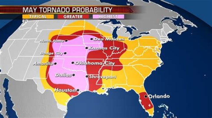 Is there tornadoes in Las Vegas?