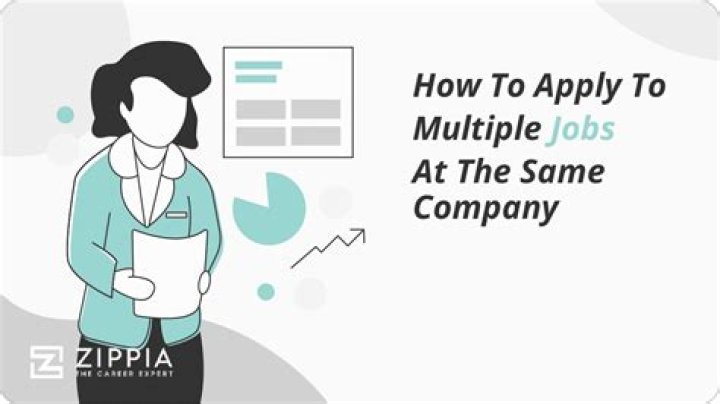 Should I apply to more than one job at the same company?