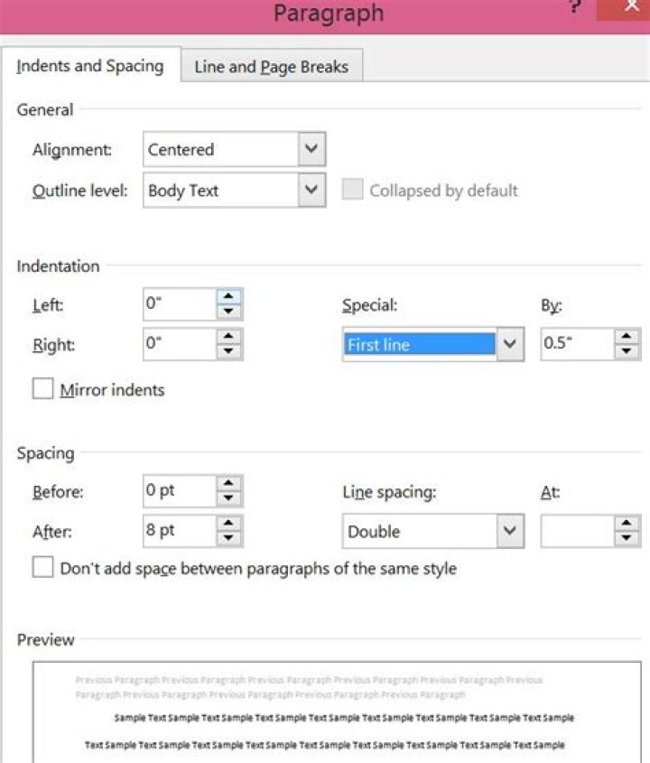 Should paragraphs be indented?