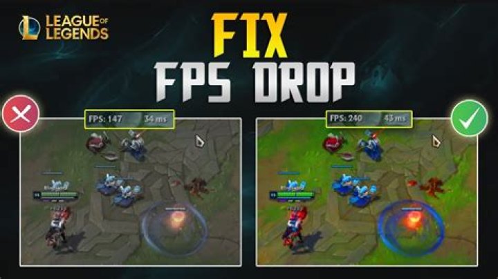 What causes FPS drops in LoL?