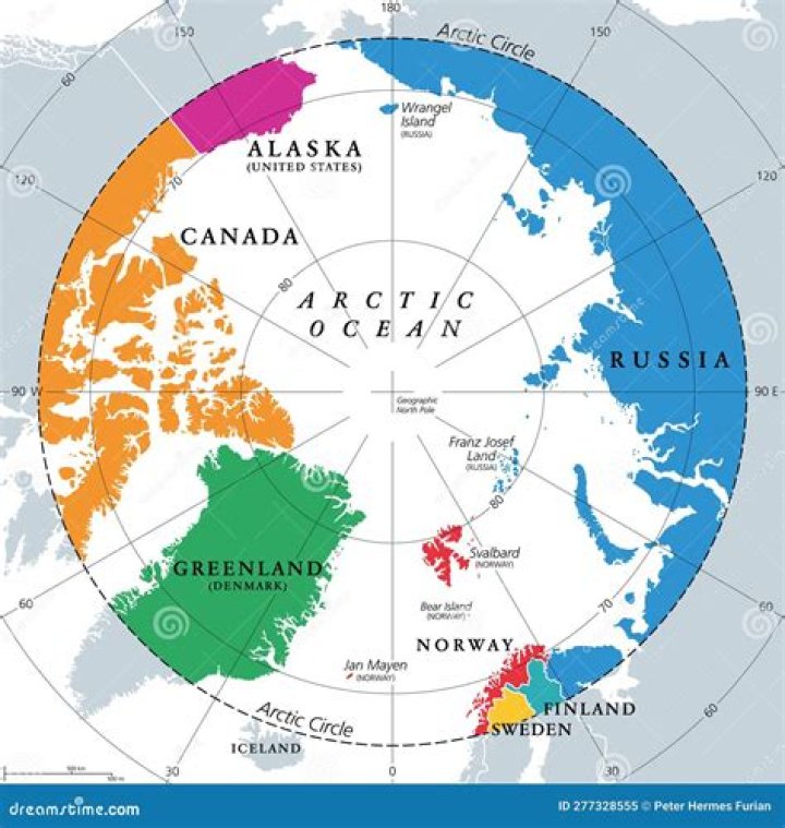 What countries are in the Arctic Circle?