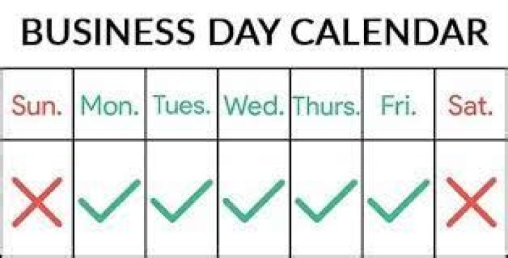 What do business days mean?