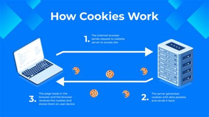 What do websites do with cookies?
