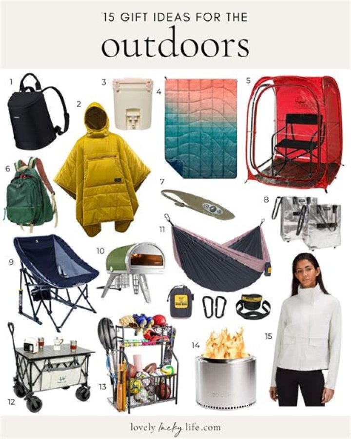 What do you get someone who is outdoorsy?
