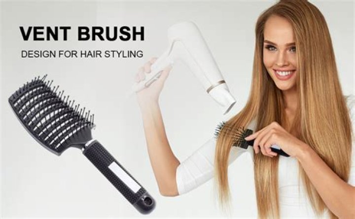 What do you use a paddle brush for?