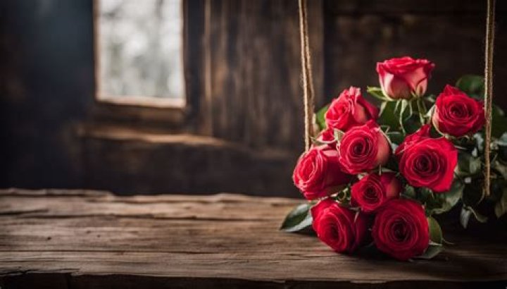 What does it mean to hang roses upside down?