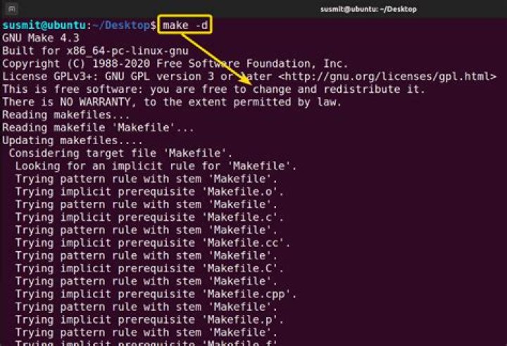 What does make command do in Linux?