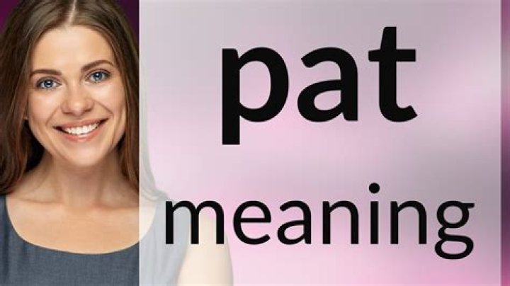 What does staying pat mean?