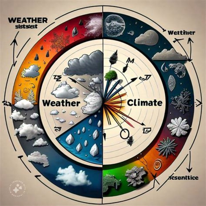 What drives the weather and climate on Earth?