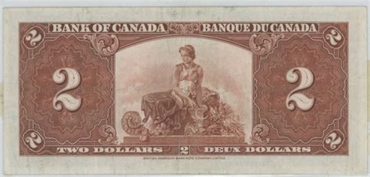 What is a 1937 Canadian $2 bill worth?