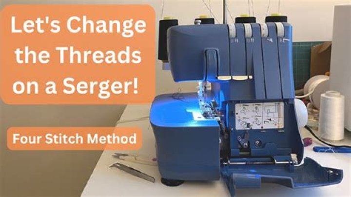 What is a 3/4 thread serger?