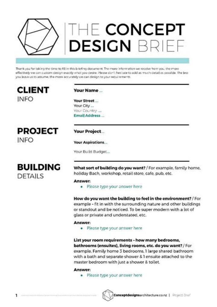 What is a designer statement?
