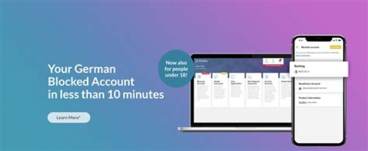 What is a German blocked bank account?