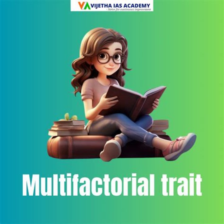 What is a multifactorial trait?
