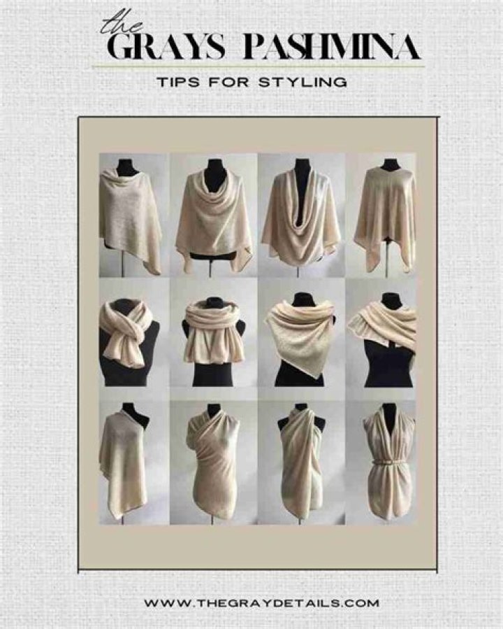 What is a pashmina used for?