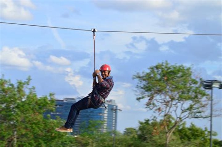 What is a zip line made of?