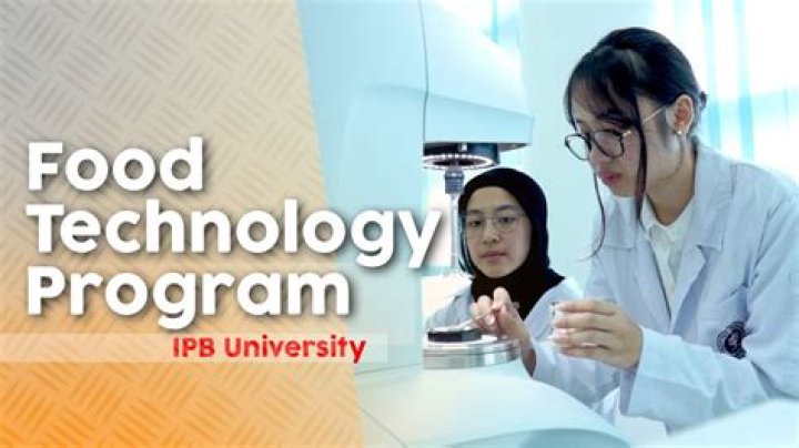 What is bachelor of science in food technology?