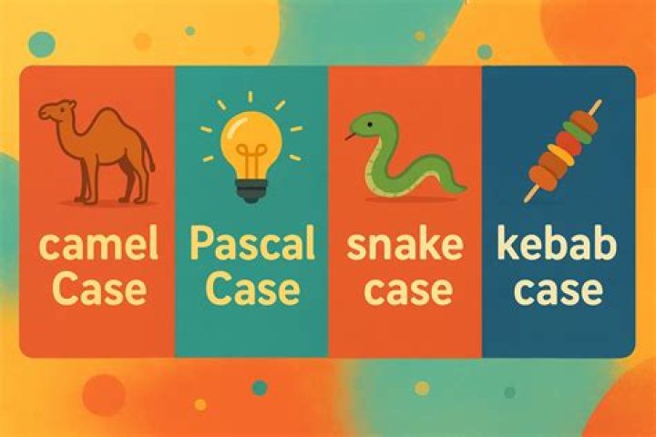 What is camel case used for?