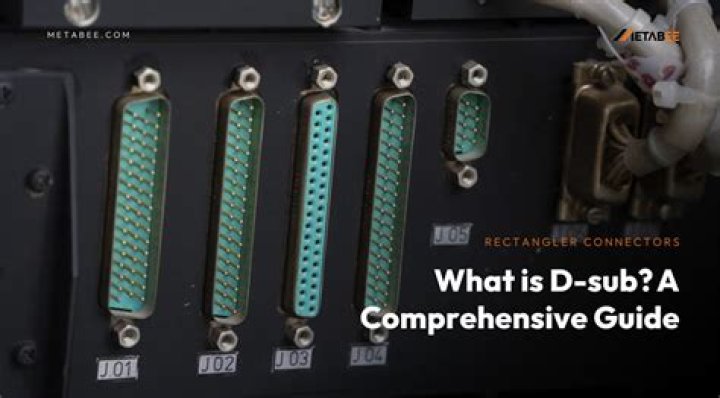 What is D sub on my monitor?