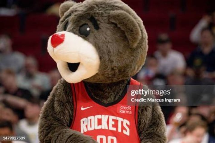 What is Houston Rockets mascot name?