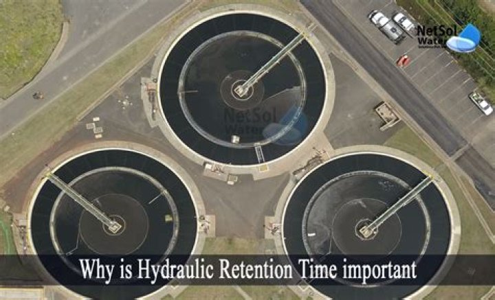 What is hydraulic residence time?