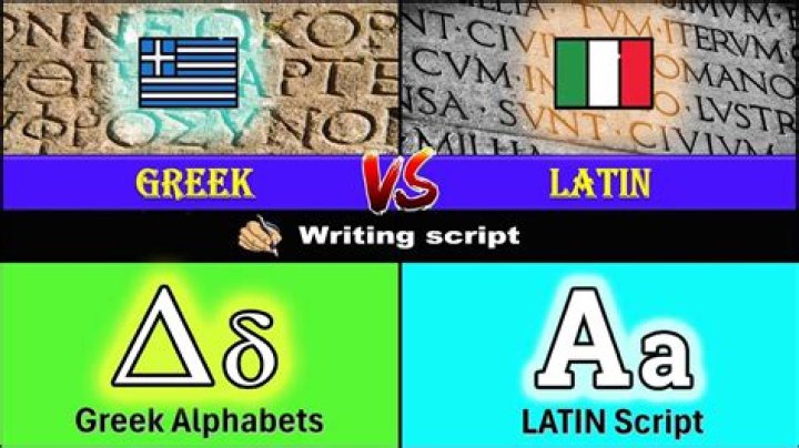 What is Latin and Greek?