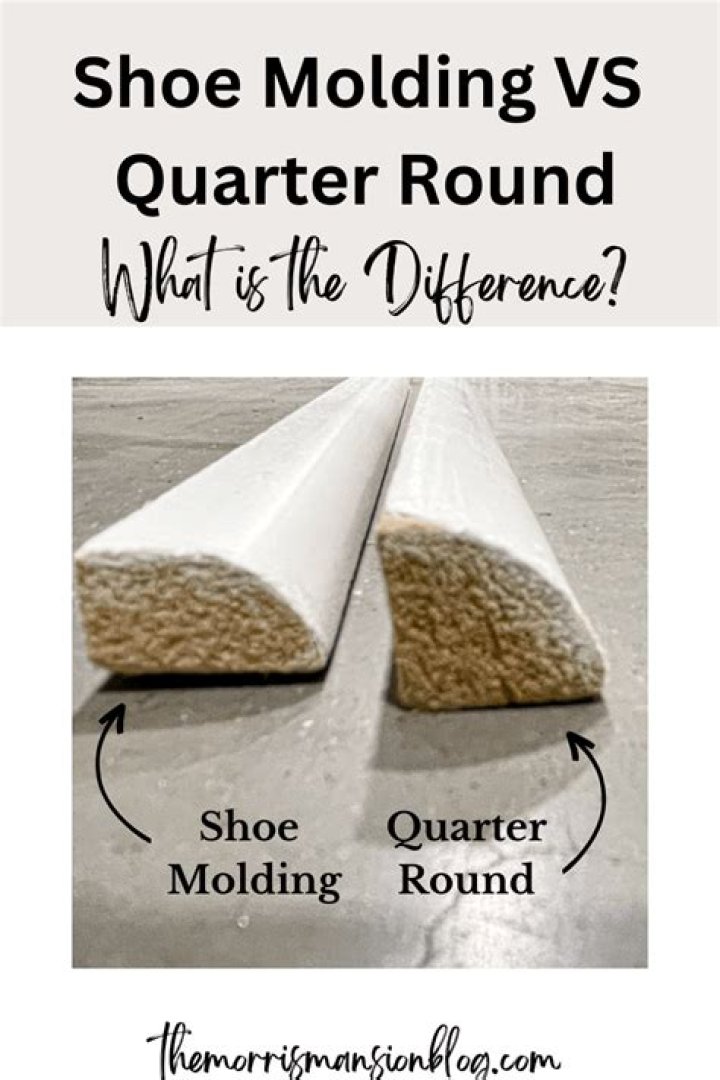 What is shoe molding vs quarter rounds?