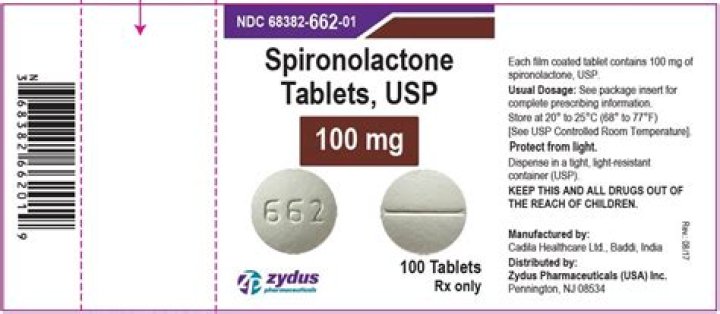 What is spironolactone 100mg used for?
