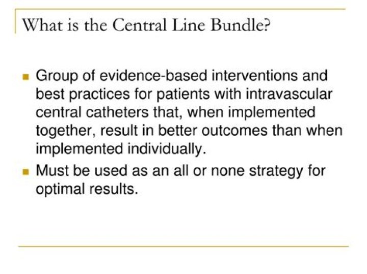 What is the central line bundle?