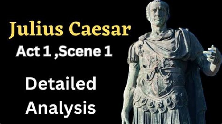 What is the conflict in Act 1 of Julius Caesar?