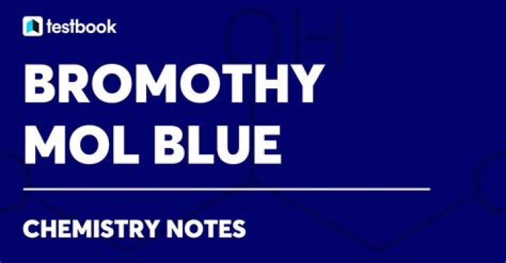 What is the purpose of using Bromothymol blue in the O F test?