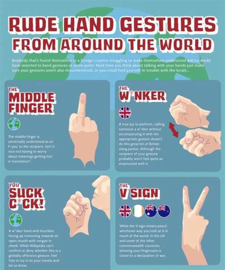 What is the rude finger in Japan?
