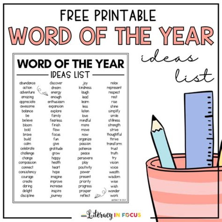 What is the word of the year 2017?