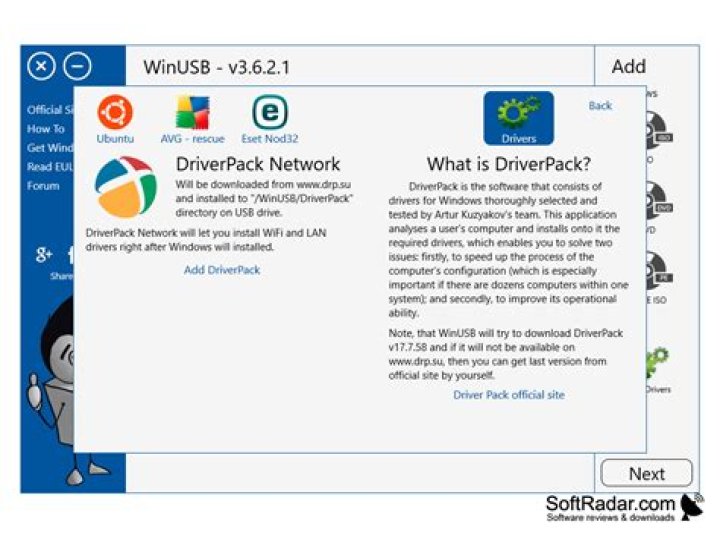 What is WinUSB driver?