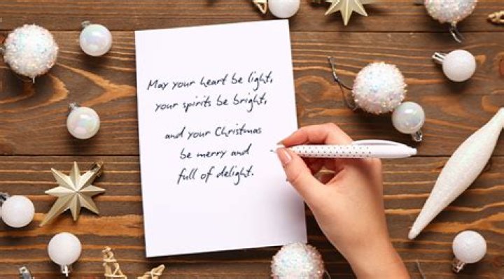 What should I write in my dad's Christmas card?