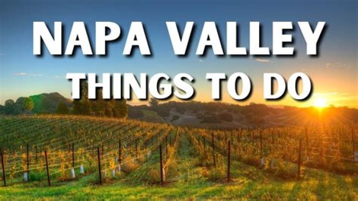 What should we do in Napa?