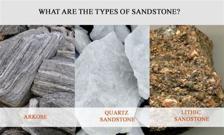 What type of rock is red sandstone?