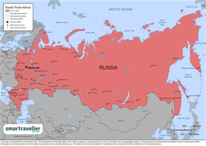 What Union is Russia in?