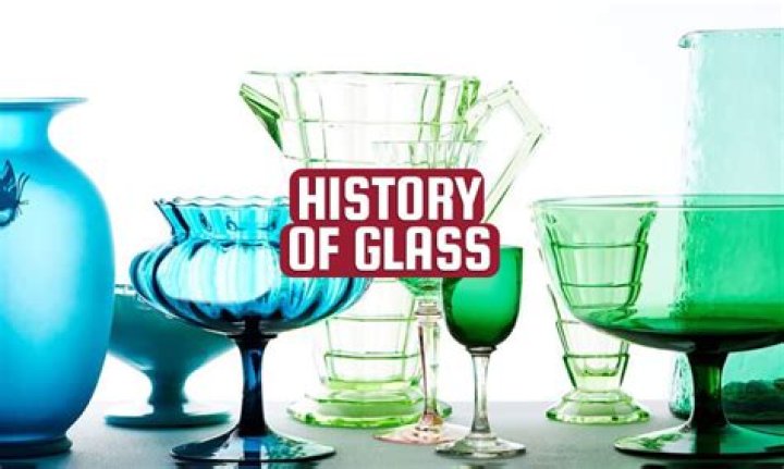 When was glass made?